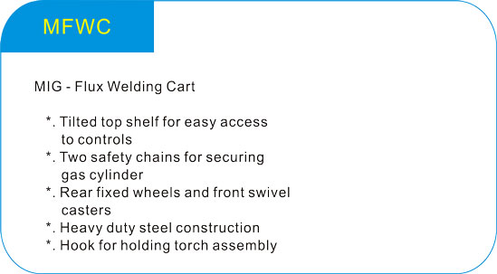  MIG-Flux Welding Cart 